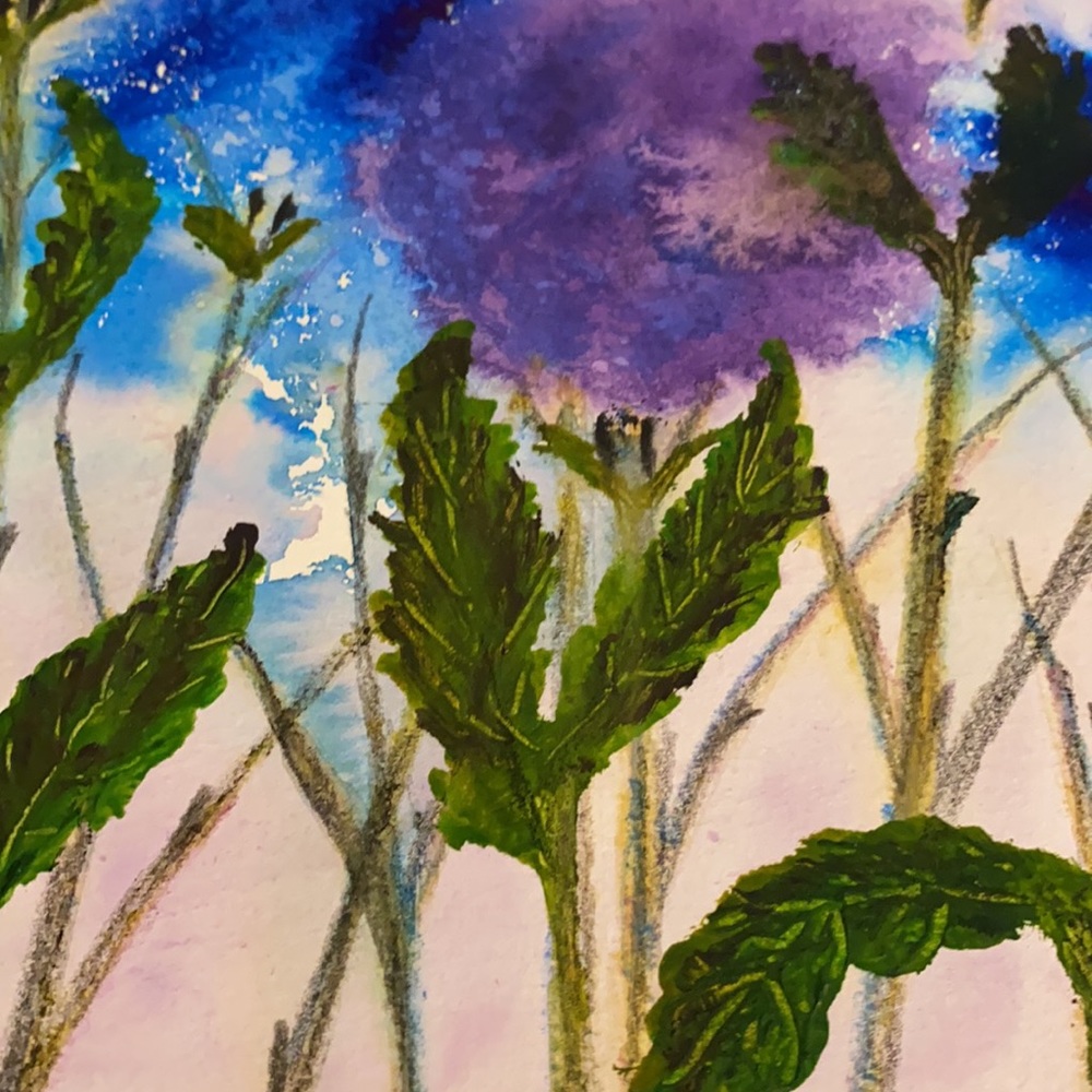 Original Watercolor 16x20 God’s Bouquet - Picture 7 of 9